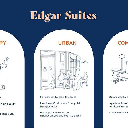 Edgar Suites Chatillon Exterior foto